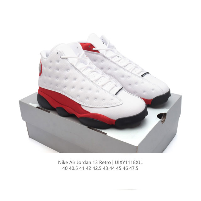 公司级 耐克 Nike Air Jordan 13 Retro 高帮 Aj13 乔丹13代 乔丹篮球鞋系列运动鞋 Airjordan 13以黑豹的风格制成，从猫