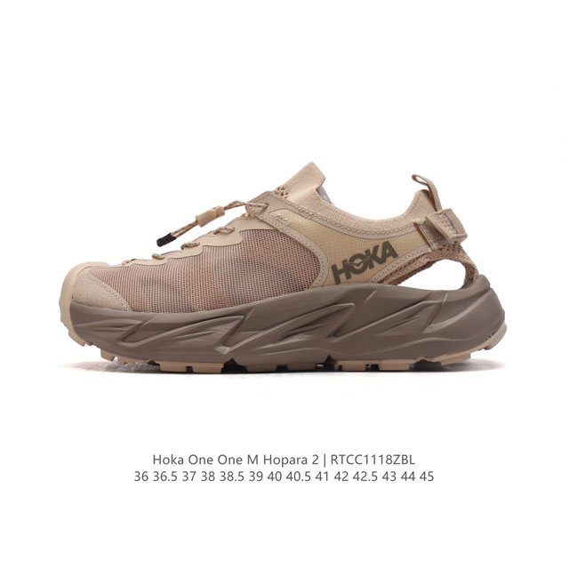 公司级 Hoka One One Hopara 2代 户外凉鞋 霍帕拉缓震登山徒步越野运动凉拖鞋 Hoka Hopara 二代来袭！夏日户外新色彩！#宝藏小众好