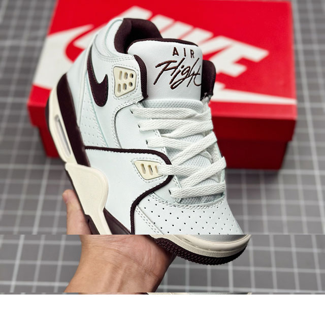 公司级 Nike Air Flight 89 白酒红 Aj4实现升级版 将经典 Air Jordan 3 和air Jordan 元素融为一体。 货号：Fq82