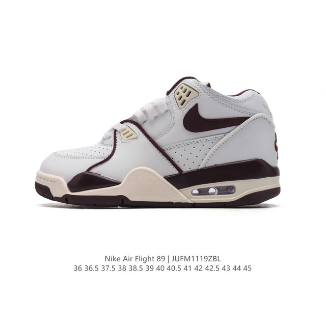 公司级 超酷nike Air Flight 89气垫鞋aj4简版低帮 兄弟款篮球鞋男女运动鞋。Air Jordan 4 的 “孪生兄弟” Nike Air Fl