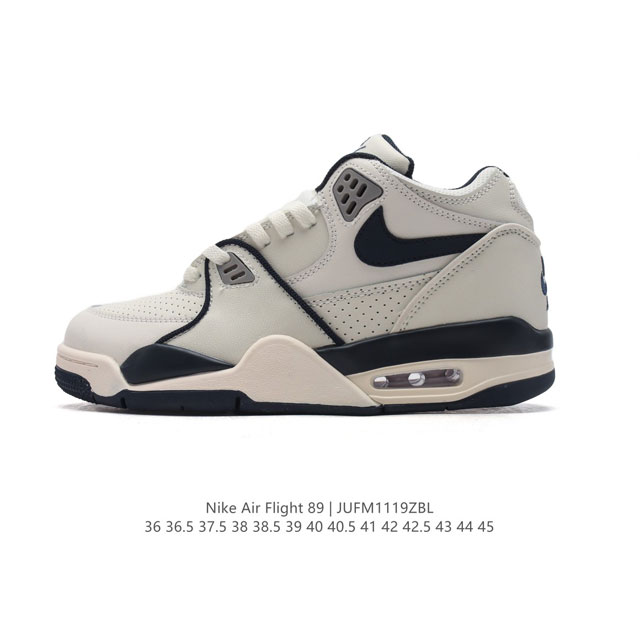 公司级 超酷nike Air Flight 89气垫鞋aj4简版低帮 兄弟款篮球鞋男女运动鞋。Air Jordan 4 的 “孪生兄弟” Nike Air Fl