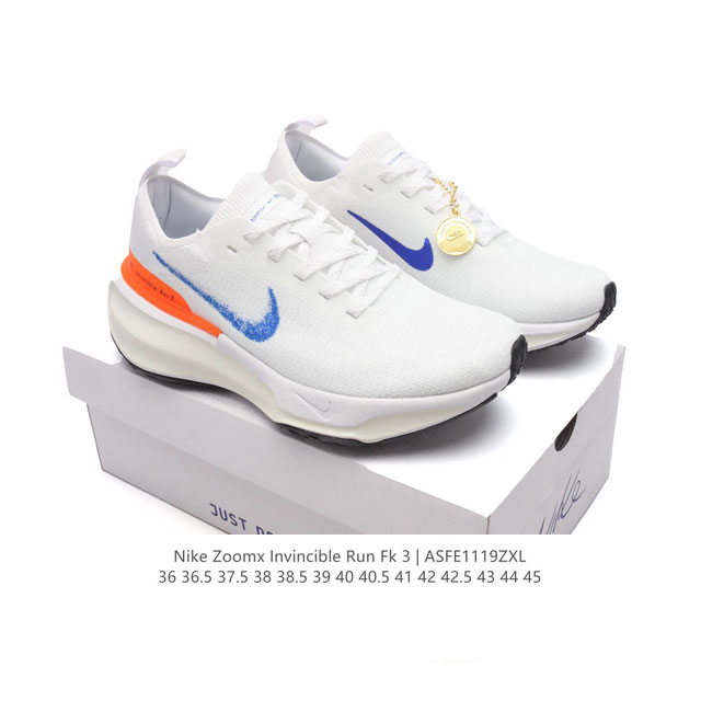 公司级 耐克 Nike Zoomx Invincible Run Fk 3 机能风格运动鞋 厚底增高老爹鞋。最新一代的invincible 第三代来了！首先鞋面