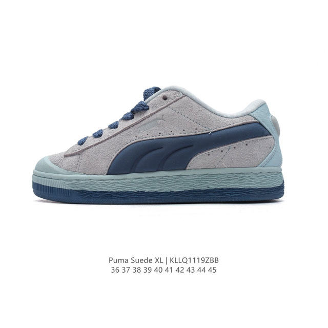 公司级 彪马puma Suede Xl 低帮复古轻便透气防滑减震休闲鞋 厚底增高运动板鞋 类型：男女鞋 尺码: 35-45含半码 货号：399099-02 编码