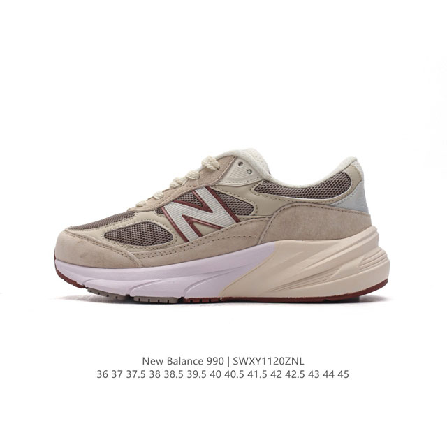 公司级 New Balance 新百伦 Nb990 真标带半码 新百伦m990系列 Nb经典休闲运动慢跑鞋 简约舒适百搭时尚复古老爹鞋。990系列是new Ba