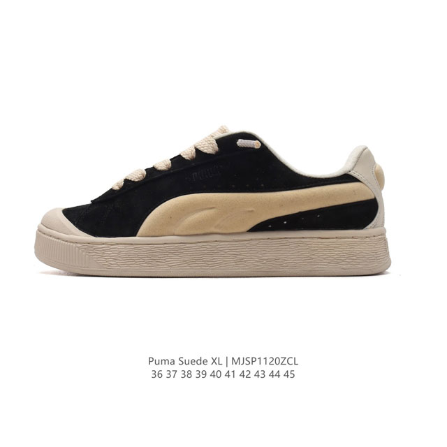 彪马puma Suede Xl 低帮复古轻便透气防滑减震休闲鞋 厚底增高运动板鞋 类型：男女鞋 尺码: 36-45 货号：399099-02 编码：Mjsp1