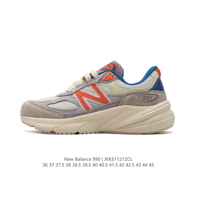 New Balance 新百伦 Nb990 真标带半码 新百伦m990系列 Nb经典休闲运动慢跑鞋 简约舒适百搭时尚复古老爹鞋。990系列是new Balanc