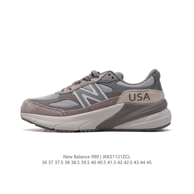 New Balance 新百伦 Nb990 真标带半码 新百伦m990系列 Nb经典休闲运动慢跑鞋 简约舒适百搭时尚复古老爹鞋。990系列是new Balanc