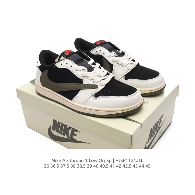 真标 耐克 Nike Air Jordan 1 Low Og Sp Military Blue Aj1乔1 倒勾低帮篮球鞋 Aj1 乔丹1代 Aj1 乔1 反向