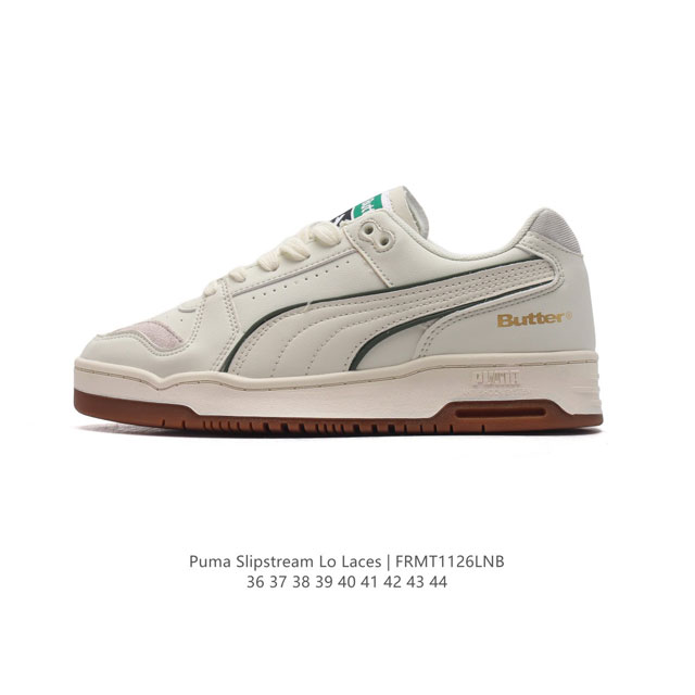 特价 彪马 Puma 彪马跑步鞋 历久弥新的复古感，Puma Slipstream Laces 低帮耐磨新款 厚底增高皮面运动休闲鞋。全新款 Slipstrea