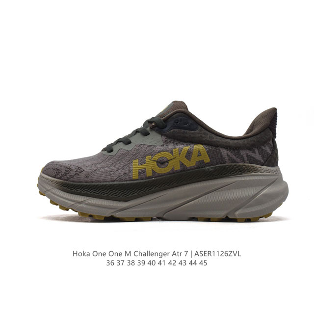 Hoka One One 挑战者7 Gtx全地形跑鞋 M Challenger Atr 7 宽运动鞋厚底增高老爹鞋。Hoka One Challenger At