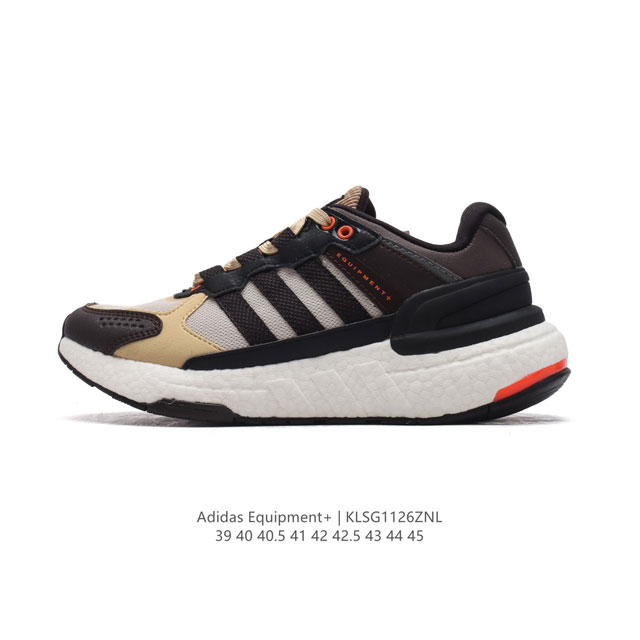 公司级 真爆 Adidas阿迪达斯官方equipment+男士运动休闲舒适全掌boost 爆米花 跑步鞋。Adidas Equipment 简称eqt，精英装备