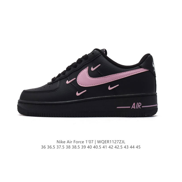 公司级 Af1耐克 Nike Air Force 1 ‘07 Low 空军一号 2024年新年款 厚底增高百搭运动板鞋 原楦头原纸板 打造纯正空军版型，专注外贸