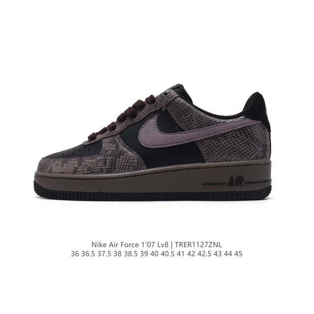 公司级 Af1耐克 Nike Air Force 1 ‘07 Low 空军一号 厚底增高百搭运动板鞋 原楦头原纸板 打造纯正空军版型，专注外贸渠道 全掌内置蜂窝