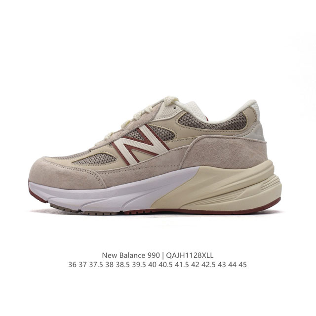 公司级 New Balance 新百伦 Nb990 真标带半码 新百伦m990系列 Nb经典休闲运动慢跑鞋 简约舒适百搭时尚复古老爹鞋。990系列是new Ba