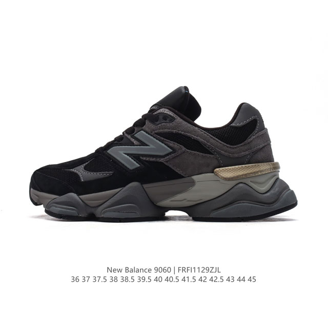 公司级 Nb 新百伦 New Balance Nb9060小象蹄男女款9060舒适百搭老爹鞋。全新 9060 款式将经典风格与现代设计融合到日常多功能性中。 9