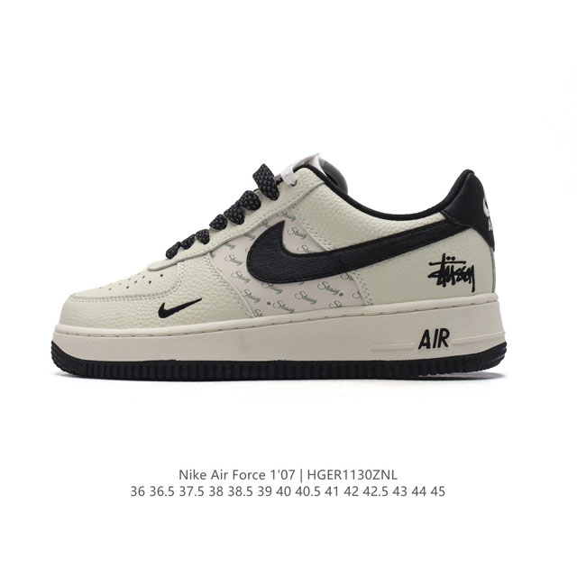 公司级 Af1耐克 Nike Air Force 1 ‘07 Low 空军一号 厚底增高百搭运动板鞋 原楦头原纸板 打造纯正空军版型，专注外贸渠道 全掌内置蜂窝