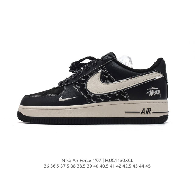 公司级 Af1耐克 Nike Air Force 1 ‘07 Low 空军一号 厚底增高百搭运动板鞋 原楦头原纸板 打造纯正空军版型，专注外贸渠道 全掌内置蜂窝