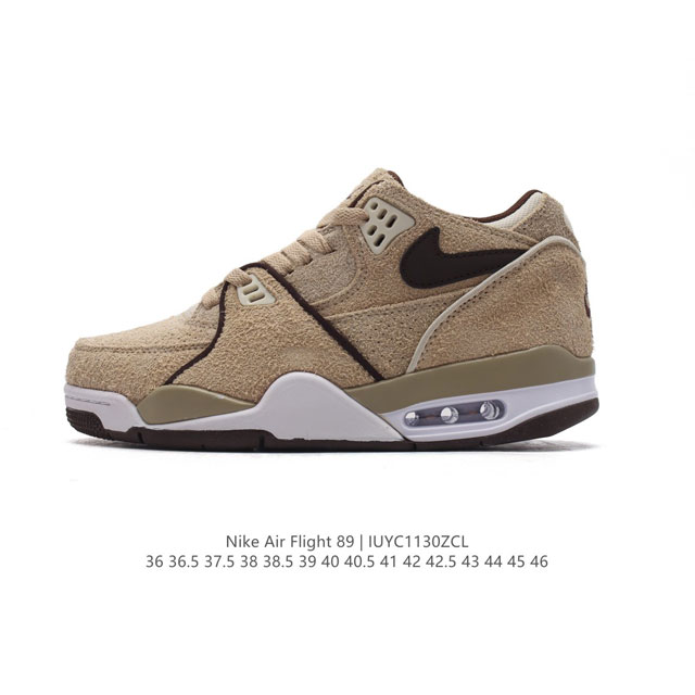 公司级 超酷nike Air Flight 89气垫鞋aj4简版低帮 兄弟款篮球鞋男女运动鞋。Air Jordan 4 的 “孪生兄弟” Nike Air Fl