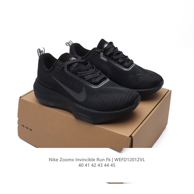 真标 耐克 Nike Zoomx Invincible Run Fk 3 机能风格运动鞋 厚底增高老爹鞋，最新一代的invincible 第三代来了！首先鞋面采