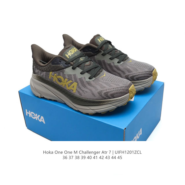 Hoka One One 挑战者7 Gtx全地形跑鞋 M Challenger Atr 7 宽运动鞋厚底增高老爹鞋。Hoka One Challenger At