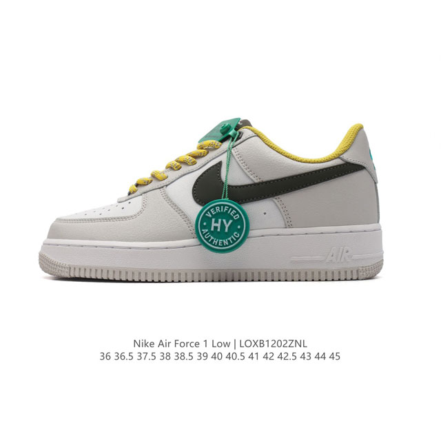 公司级 附赠送logo清洁刷 Af1耐克 Nike Air Force 1 ‘07 Low 空军一号 小白鞋 厚底增高百搭休闲运动板鞋 原楦头原纸板 打造纯正空