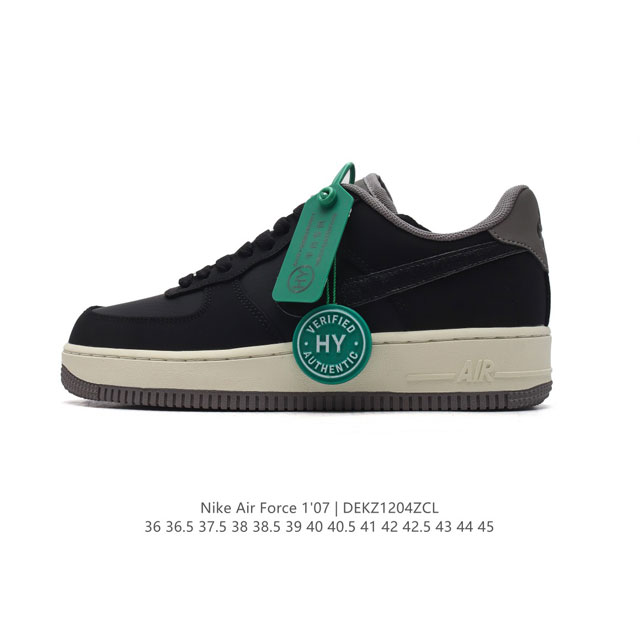 公司级 附赠送logo清洁刷 Af1耐克 Nike Air Force 1 ‘07 Low 空军一号 小白鞋 厚底增高百搭休闲运动板鞋 原楦头原纸板 打造纯正空