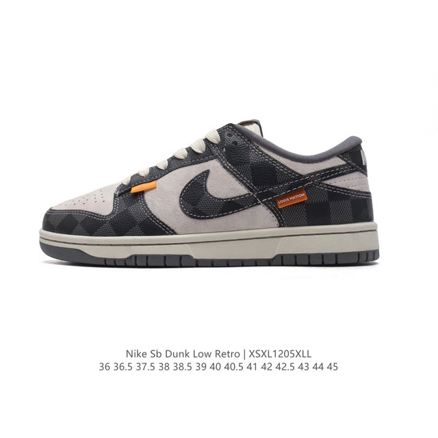 公司级 耐克 Nike Dunk Low Retro 运动鞋复古板鞋。作为 80 年代经典篮球鞋款，起初专为硬木球场打造，后来成为席卷街头的时尚标杆，现以经典细