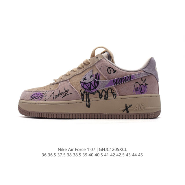 公司级 Af1耐克 Nike Air Force 1 ‘07 Low 空军一号 厚底增高百搭运动板鞋 原楦头原纸板 打造纯正空军版型，专注外贸渠道 全掌内置蜂窝