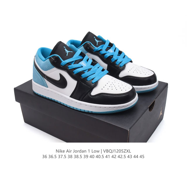 耐克 乔丹air Jordan 1 Low Aj1 乔1 乔丹1代aj1 低帮复古文化休闲运动篮球鞋。该鞋款从 1985 年元年款汲取设计灵感，焕新演绎简约经典