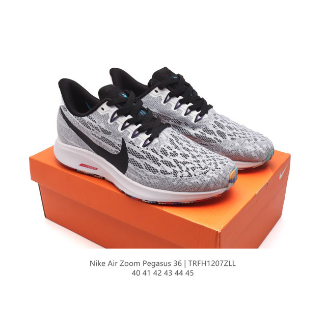 耐克 Nike 男女鞋 Air Zoom Pegasus 飞马36 登月 休闲健身气垫跑步鞋厚底增高老爹鞋。耐克 Nike 推出的这款男女子跑鞋，选用网眼布鞋面