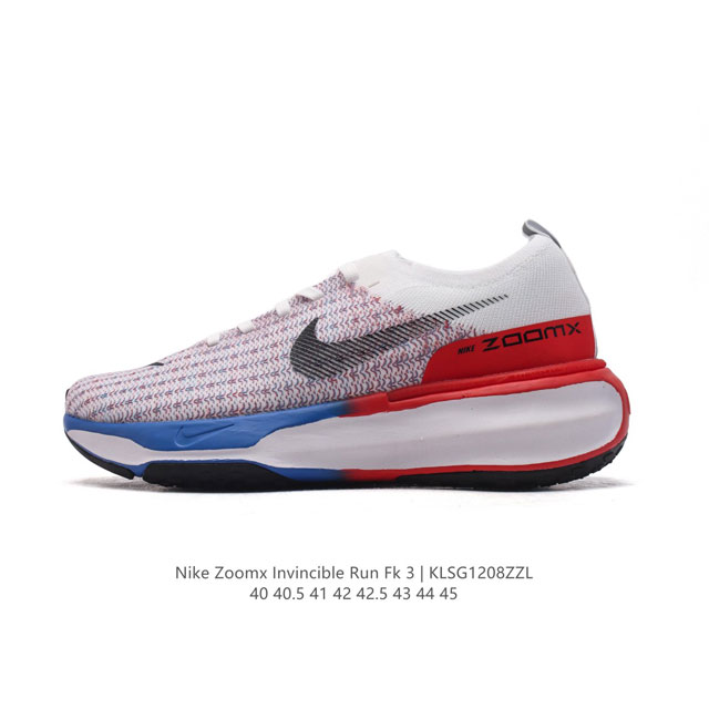 真标 耐克 Nike Zoomx Invincible Run Fk 3 机能风格运动鞋 厚底增高老爹鞋，最新一代的invincible 第三代来了！首先鞋面采