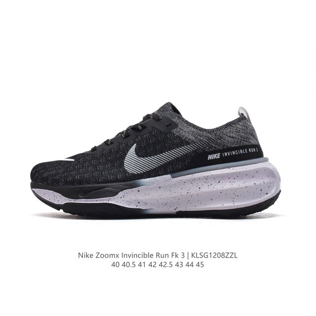 真标 耐克 Nike Zoomx Invincible Run Fk 3 机能风格运动鞋 厚底增高老爹鞋，最新一代的invincible 第三代来了！首先鞋面采