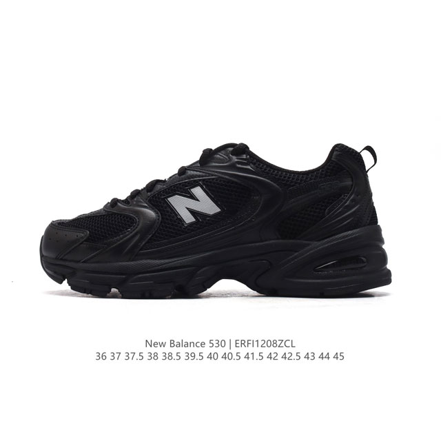 新百伦 Nb530 New Balance 530 复跑古鞋 厚底增高老爹鞋 缓震运动慢跑鞋。Nb530这鞋双确实是nb家经复典古款式之一，以全科新技诠释，成打