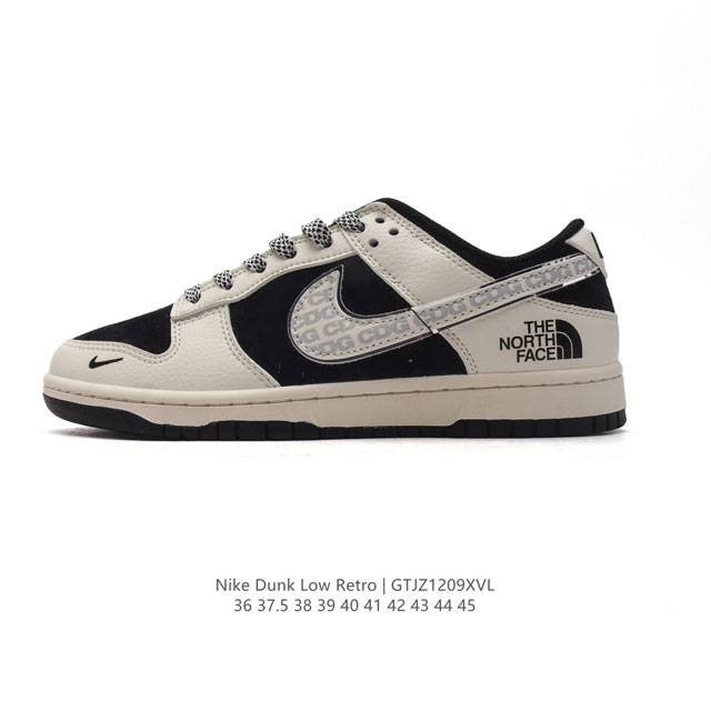 公司级 耐克 Nike Dunk Low Retro 运动鞋复古板鞋。作为 80 年代经典篮球鞋款，起初专为硬木球场打造，后来成为席卷街头的时尚标杆，现以经典细