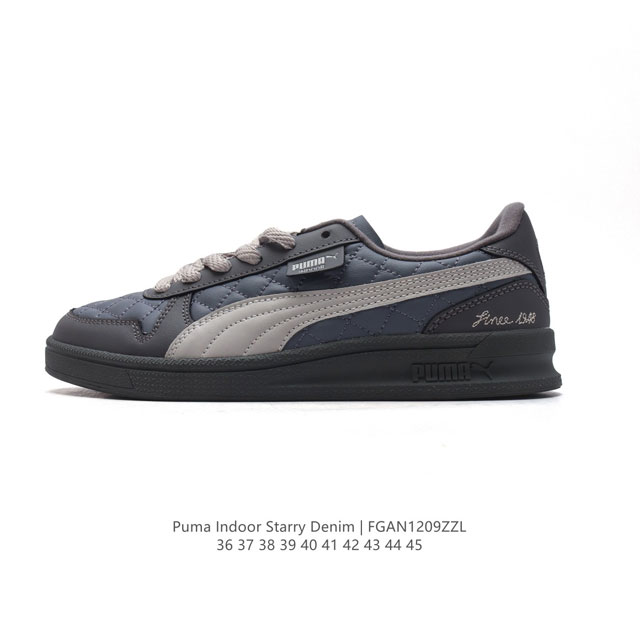 Puma 彪马 官方正品indoor Og男女同款复刻经典低帮休闲轻便板鞋 彪马 Puma Indoor Starry Denim 提供了丰富的配色和材质选择,