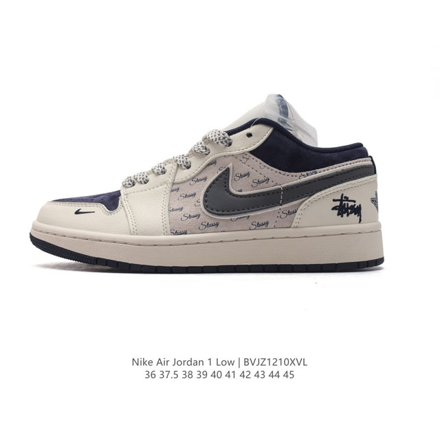 公司级 耐克 乔丹air Jordan 1 Low Aj1 乔1 乔丹1代aj1 低帮复古文化休闲运动篮球鞋。该鞋款从 1985 年元年款汲取设计灵感，焕新演绎