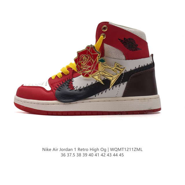 特价原价300元 耐克 Nike Jordan 全新union La X Aj1高清实物辨识度拉满 Aj1 高帮运动板鞋 时尚篮球鞋！Union La作为知名的