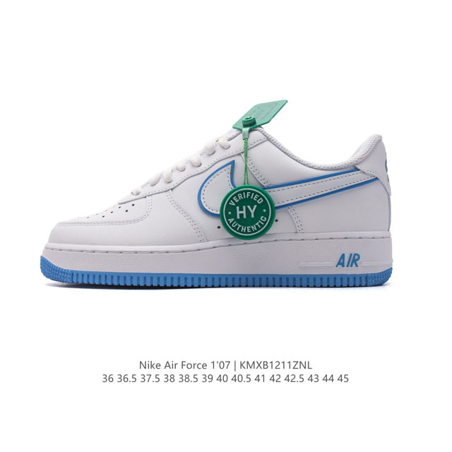 公司级 附赠送logo清洁刷 Af1耐克 Nike Air Force 1 ‘07 Low 空军一号 小白鞋 厚底增高百搭休闲运动板鞋 原楦头原纸板 打造纯正空