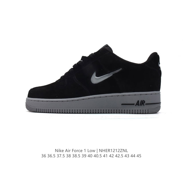 公司级 Af1耐克 Nike Air Force 1 ‘07 Low 空军一号 厚底增高百搭运动板鞋 原楦头原纸板 打造纯正空军版型，专注外贸渠道 全掌内置蜂窝