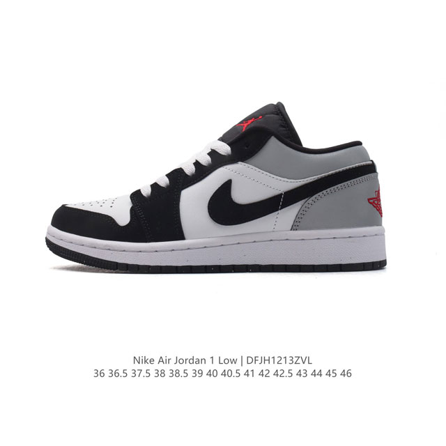 耐克 乔丹air Jordan 1 Low Aj1 乔1 乔丹1代aj1 低帮复古文化休闲运动篮球鞋。该鞋款从 1985 年元年款汲取设计灵感，焕新演绎简约经典