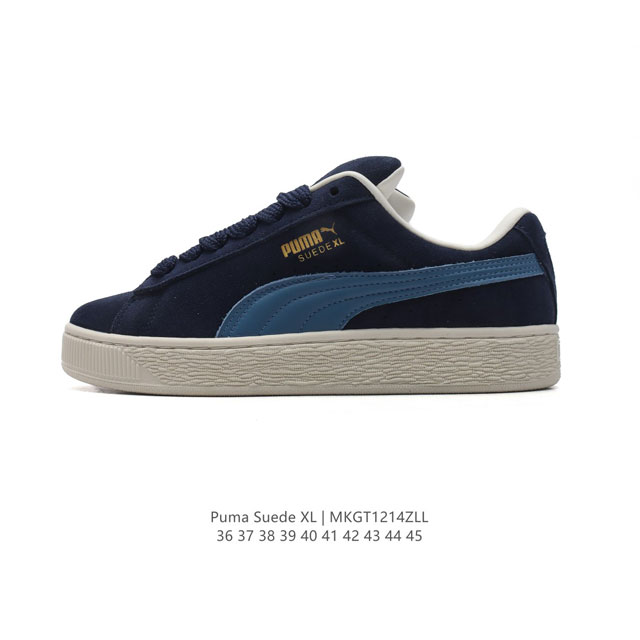 彪马 Puma 休闲板鞋 Suede Xl系列经典翻毛皮厚底防滑耐磨舒适透气运动鞋 新年穿有型 时尚 穿搭 球鞋 穿搭 时尚 潮流 面包鞋 Puma面包鞋，