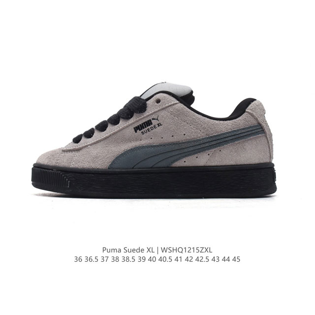 彪马 Puma 休闲板鞋 Suede Xl系列经典翻毛皮厚底防滑耐磨舒适透气运动鞋 新年穿有型 时尚 穿搭 球鞋 穿搭 时尚 潮流 面包鞋 Puma面包鞋，