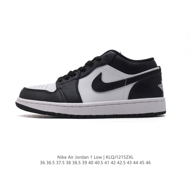 耐克 乔丹air Jordan 1 Low Aj1 乔1 乔丹1代aj1 低帮复古文化休闲运动篮球鞋。该鞋款从 1985 年元年款汲取设计灵感，焕新演绎简约经典