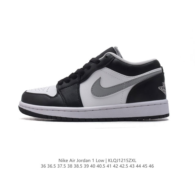 耐克 乔丹air Jordan 1 Low Aj1 乔1 乔丹1代aj1 低帮复古文化休闲运动篮球鞋。该鞋款从 1985 年元年款汲取设计灵感，焕新演绎简约经典