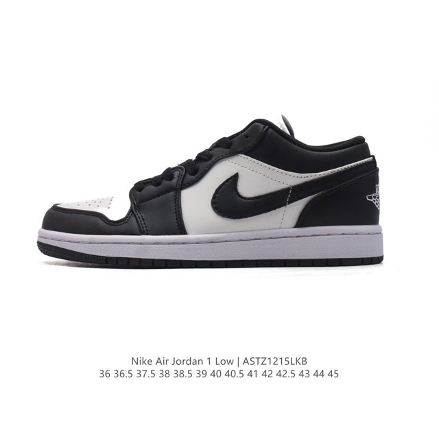 耐克 乔丹air Jordan 1 Low Aj1 乔1 乔丹1代aj1 低帮复古文化休闲运动篮球鞋。该鞋款从 19 年元年款汲取设计灵感，焕新演绎简约经典外观