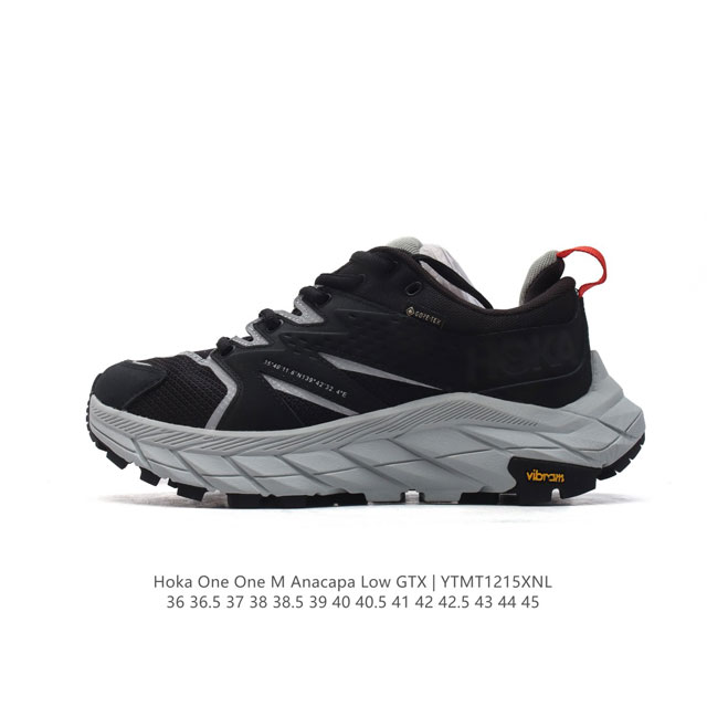 公司级 登山徒步好伴履 Hoka One One Anacapa Low Gtx 阿纳卡帕 男女士gtx防水中帮登山鞋徒步鞋户外运动鞋。这款anacapa Lo