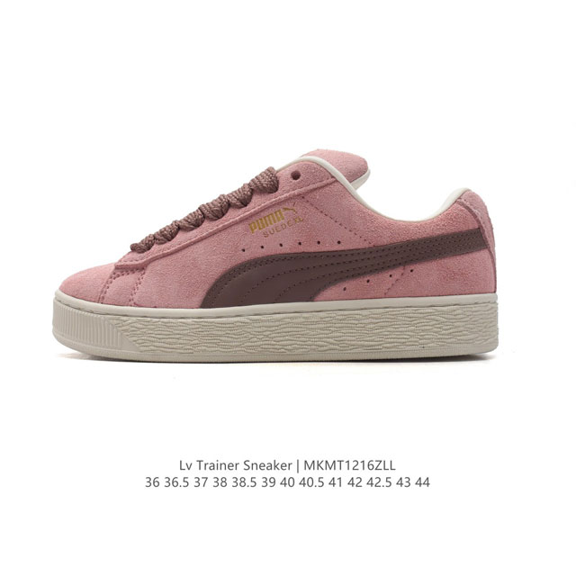 彪马 Puma 休闲板鞋 Suede Xl系列经典翻毛皮厚底防滑耐磨舒适透气运动鞋 新年穿有型 时尚 穿搭 球鞋 穿搭 时尚 潮流 面包鞋 Puma面包鞋，