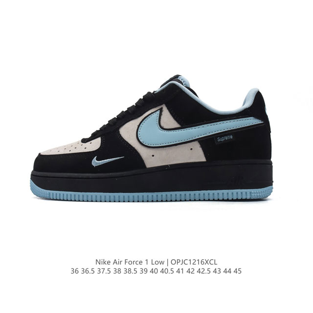 公司级 Af1耐克 Nike Air Force 1 ‘07 Low 空军一号 厚底增高百搭运动板鞋 原楦头原纸板 打造纯正空军版型，专注外贸渠道 全掌内置蜂窝