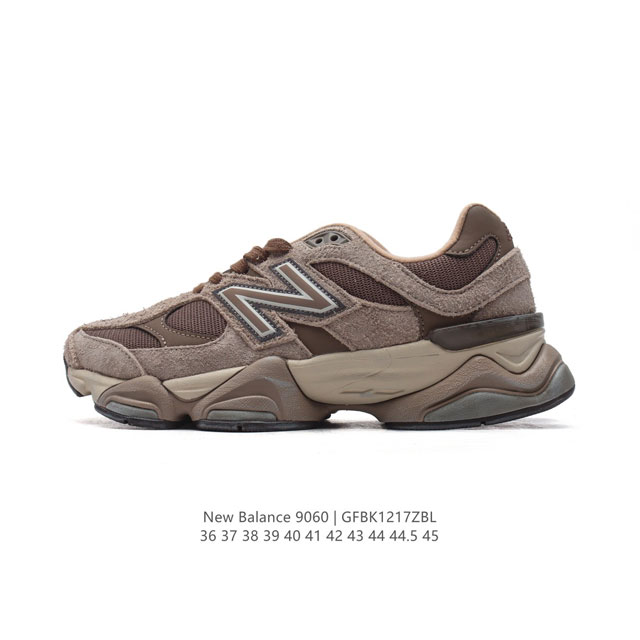 Nb 新百伦 New Balance Nb9060小象蹄男女款9060舒适百搭老爹鞋。全新 9060 款式将经典风格与现代设计融合到日常多功能性中。 9060