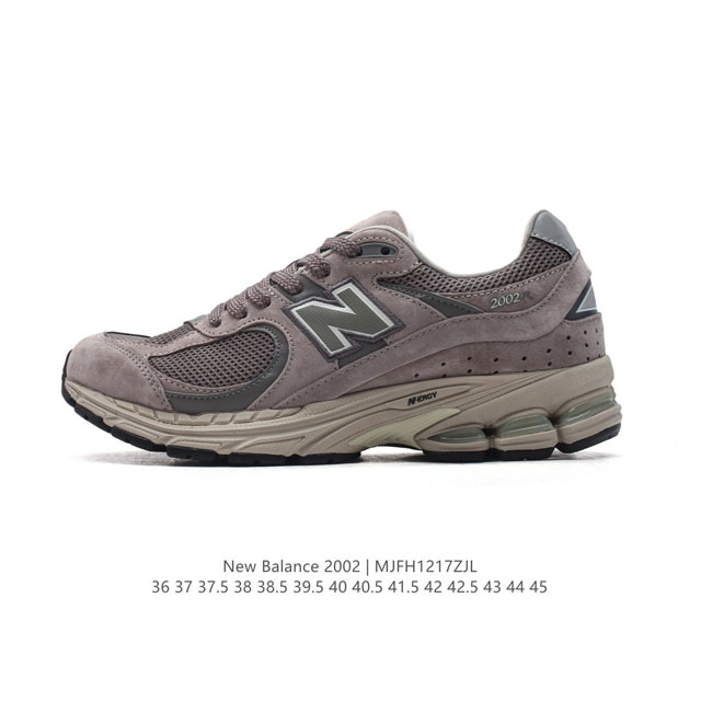 公司级 头层皮 新百伦 New Balance 2002R 跑鞋 男女运动鞋厚底老爹鞋。沿袭了面世之初的经典科技，以 Encap 中底配以升级版 N-Ergy